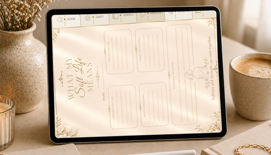 The Soft Life Reset Digital Journal