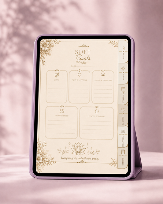 The Soft Life Reset Digital Journal